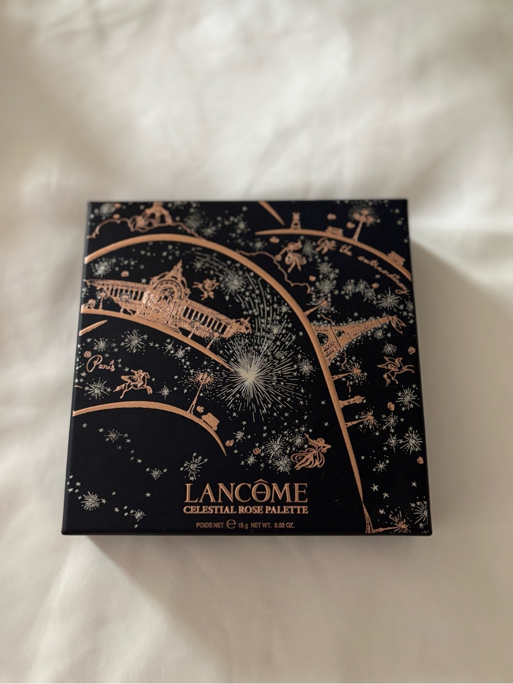 Lancôme Celestial Rose Palette - Black and Rose Gold Decorative Case
